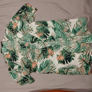 Floral bathing suit cover up
